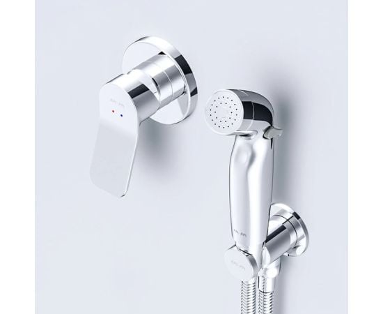 Hygienic set for bidet built-in AM.PM F40H85A00 Chrome