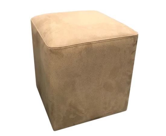 Pouf alcantara 34х40 beige