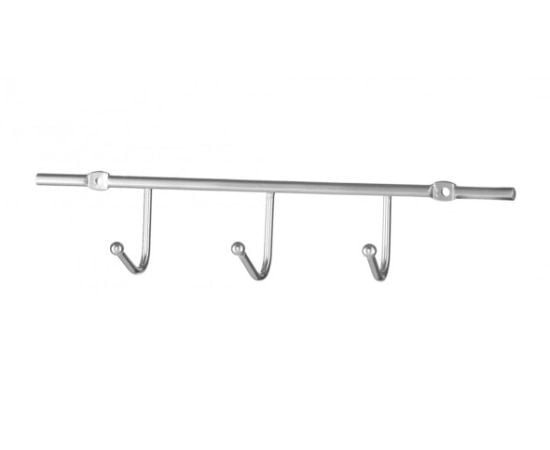 Планка Bisk NIAGARA 3-HOOK RAIL CHROME