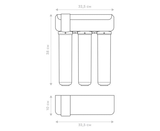 Комплект картриджей BWT BARRIER Compact OSMO 100 M