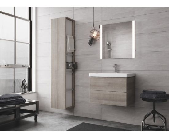 Washbasin Built-in Cersanit COMO 80, white