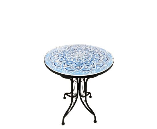 Metal table 15278