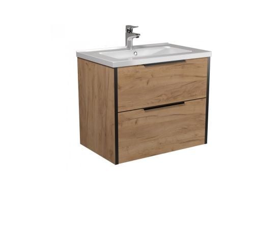 Bathroom furniture with washbasin LINE Craft 70-А wood Rodeo 70 cm