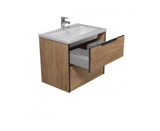 Bathroom furniture with washbasin LINE Craft 70-А wood Rodeo 70 cm