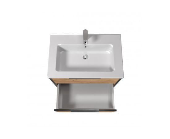 Bathroom furniture with washbasin LINE Craft 70-А wood Rodeo 70 cm