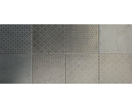 Porcelain tile Ceramica Tauro S.L. Metal Silver Porc 22,5x22,5cm