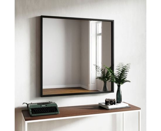 Mirror Silver Mirrors Harlem 600x600 metal profile