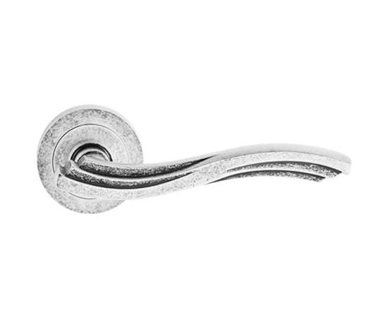 Door handle rossete Metal-Bud Chiara ZCONA with protective lid SNONAY nickel