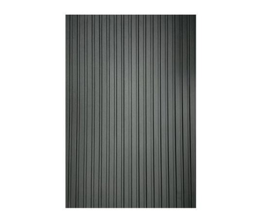 Wall panel MDF Super Profil 12117 2800x117x12 mm 0.3276 m² black