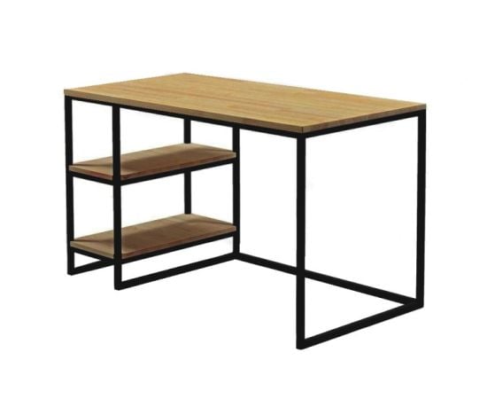 Table with shelves140x75 cm