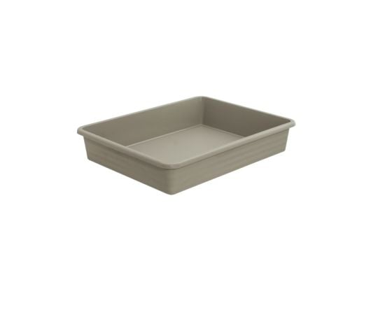 Storage box plastic Aleana 33x25,8x6cm cocoa