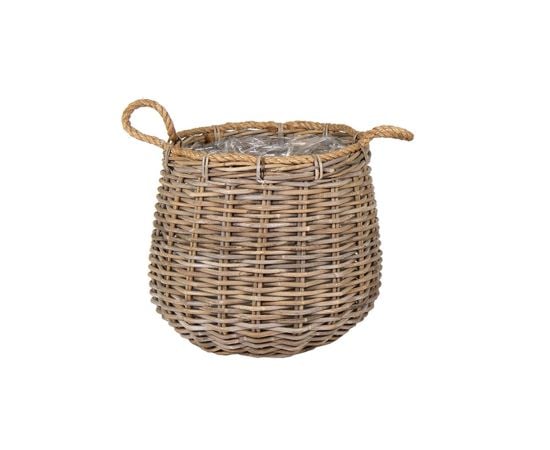 ქოთანი დაწნული Mega Collections Luna Rope Cauldron -F- D40H39