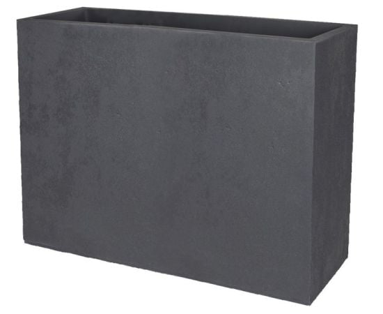 Plastic pot EDA Plastiques LOFT L BASALT 78,5 X 29,5 X 60cm 46L