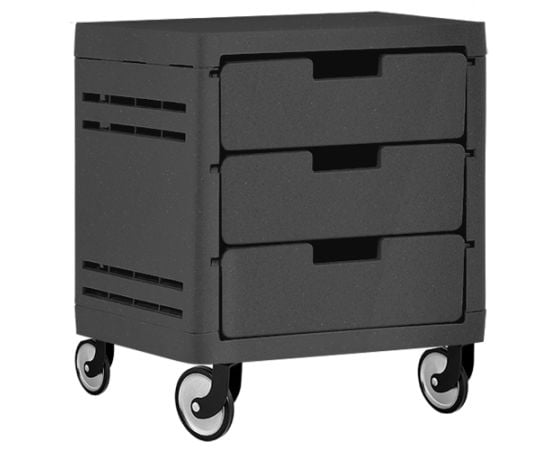 Chest of drawers 3 on wheels Aleana 169092