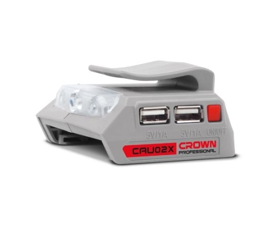 Battery charger Crown CAU02X-USB 20V