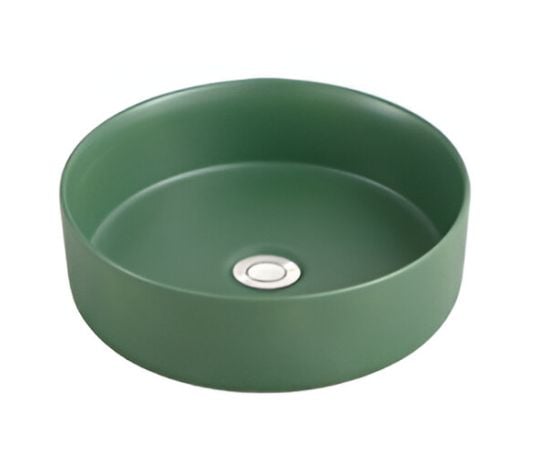 Умывальник накладной Osis Art basin 8450ML Matt Green 36x12 см