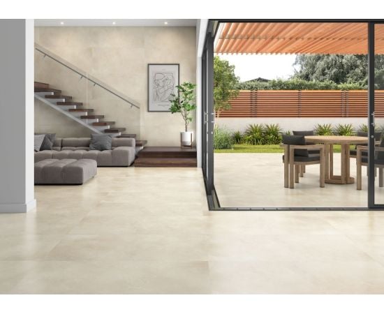 Porcelain tile Halcon Ceramicas P ENERGY IVORY MT 9,5 R PRI 100X100cm