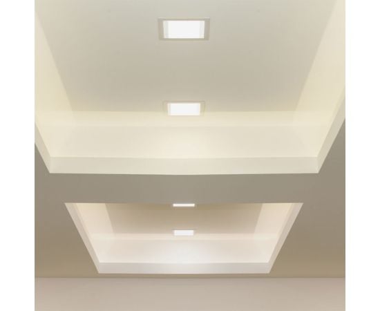 Panel LED V-TAC 3W 3000K square recessed 10477