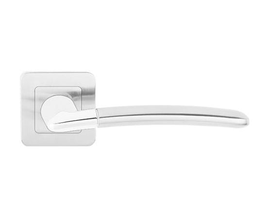 Door handle rossete Metal-Bud Linea ZLIZN with protective lid SZZNK nickel satin