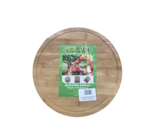 Round vegetable cutting board, bamboo 30*30 MG-1271