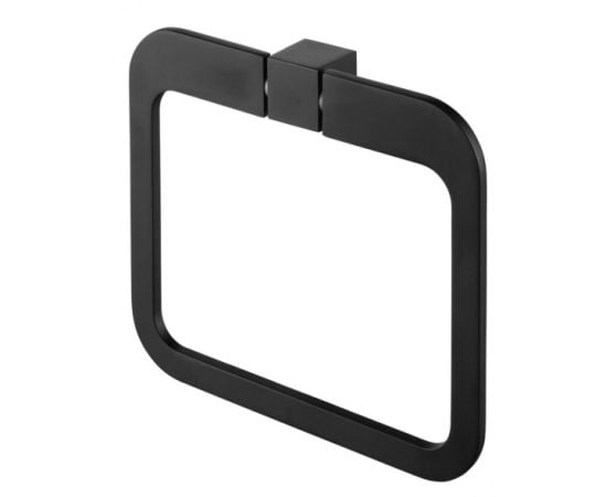 Кольцо для полотенец FUTURA BLACK TOWEL RING