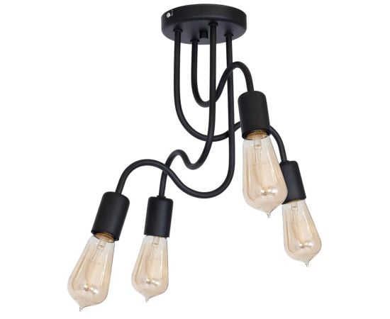 Chandelier Luminex 8060 Dow 4 E27 15W black