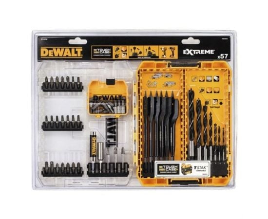 Drill and bit set DeWalt DT70758-QZ 57 pcs