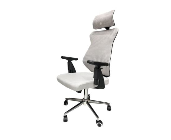 Office chair light gray 69x61x122 cm