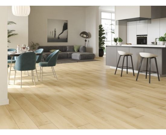 Laminate water resistant Classen Story Aqua Protect 55234 oak 1285x192x12 mm. AC5/33