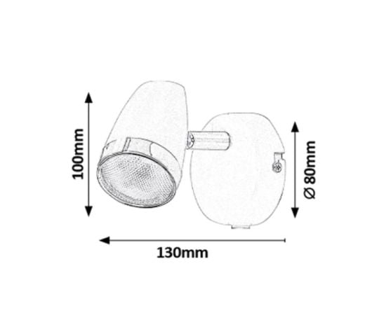 Spot lamp Rabalux Karen 6512 LED 4W