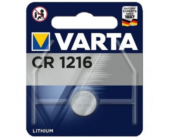 Батарейка Varta Lithium CR1216 3V 1 шт