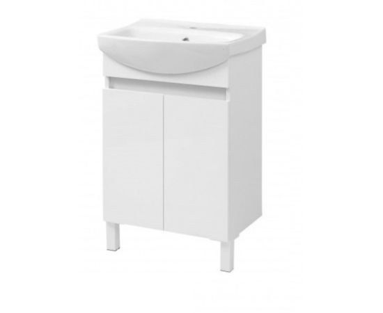 Cabinet Sanservice Light-55 with washbasin Cersania 55