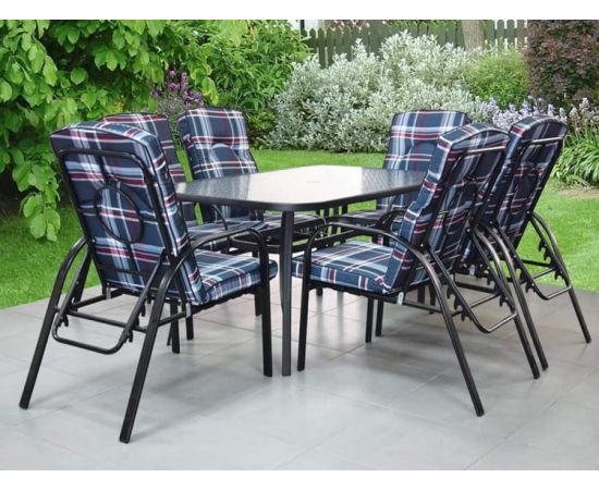 Garden furniture set (table 6 chairs)