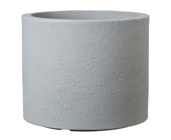 Outdoor plastic pot Scheurich 130/30 Riva Stone grey 14 L