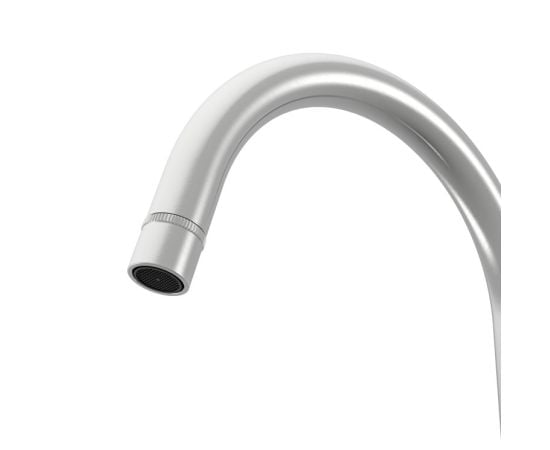 Kitchen faucet Rubineta Swan-33 ST Inox  with controller