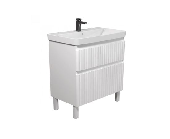 Bathroom furniture with washbasin FLUFFY 80-U White Vivace 80 cm