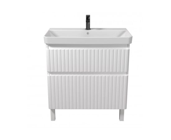 Bathroom furniture with washbasin FLUFFY 80-U White Vivace 80 cm