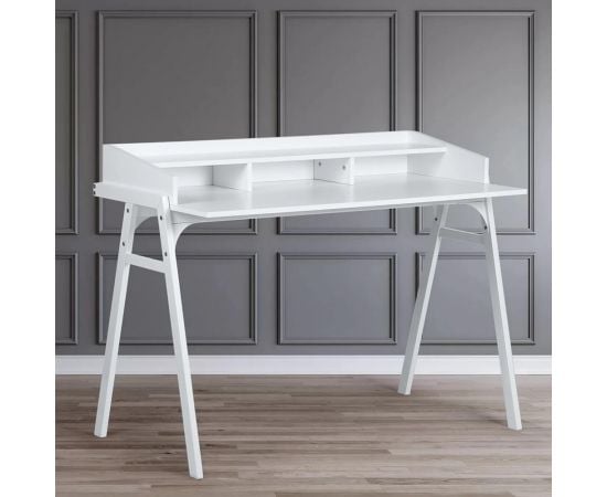 Computer table 120x60x89 cm BOOKER ALL WHITE