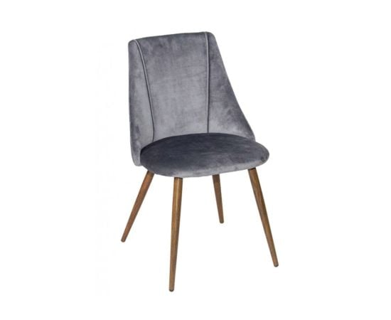 Chair gray smeg tiaanium 32mm 58.8x52x85 cm