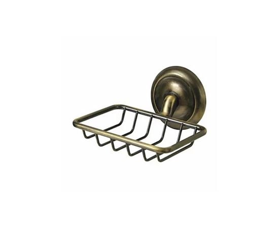 Мыльница Bisk 00406 Deco Antic Brass