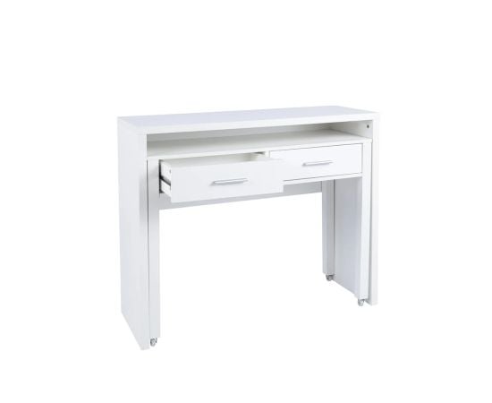 Computer table 100x36x88 cm PROGER WHITE