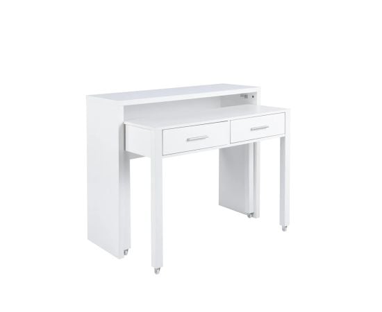 Computer table 100x36x88 cm PROGER WHITE