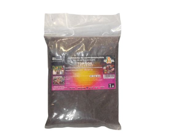 Земля для кактусов и суккулентов Top Soil 1 кг