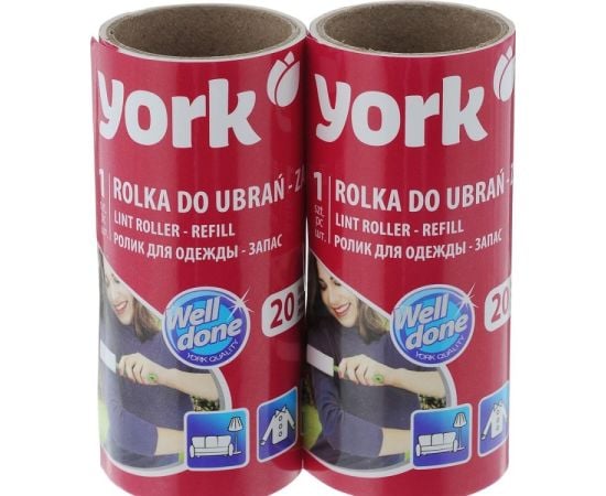 Ролики запасные для очистки одежды York 2 шт