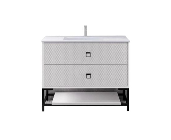 Floor cabinet with washbasin Denko Arma 85 white