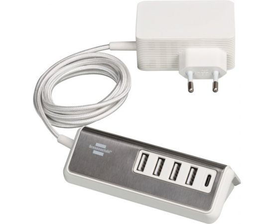 დამტენი მოწყობილობა Brennenstuhl 1,5მ 4хUSB А 1xUSB C