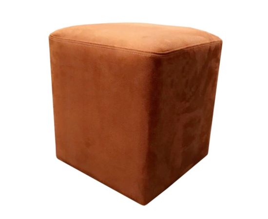 Pouf alcantara 34х40 orange