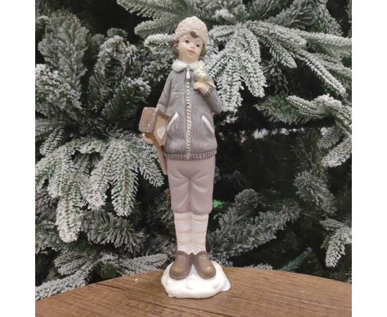 Decoration figure boy polyester SH-9314