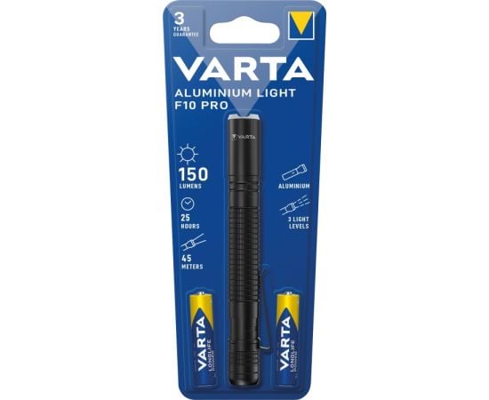 Torch Varta Aluminium Light F10 Pro 150lum