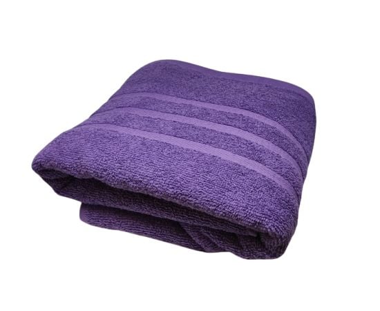 Bath towel purple Continental 70x140cm